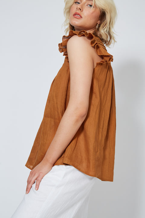 Antillia Peasant Top