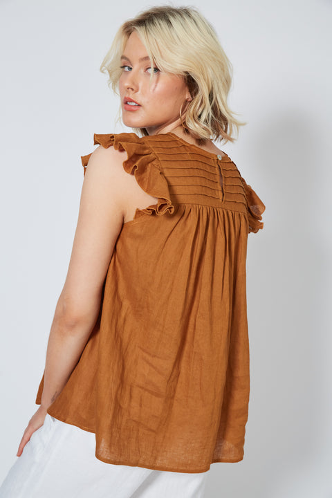 Antillia Peasant Top
