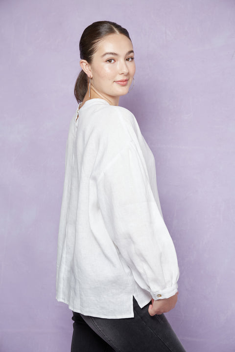 Wintour Pleat Blouse