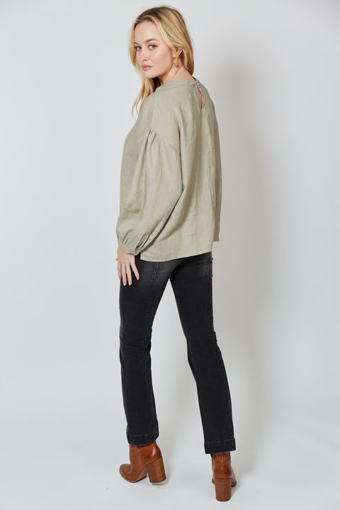 Wintour Pleat Blouse