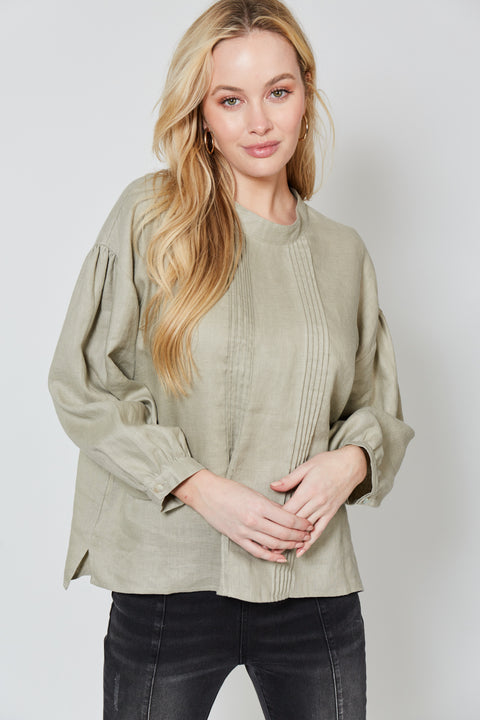 Wintour Pleat Blouse