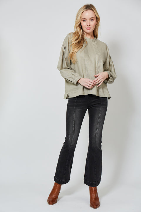 Wintour Pleat Blouse