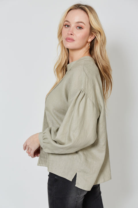 Wintour Pleat Blouse