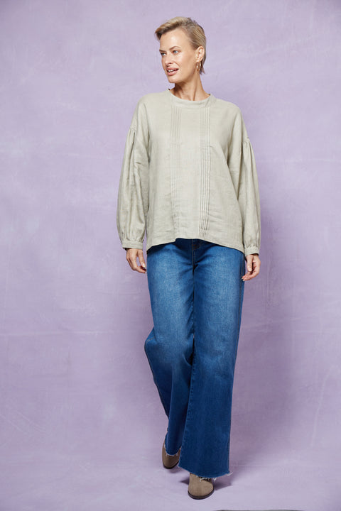 Wintour Pleat Blouse
