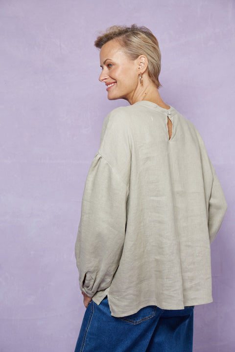 Wintour Pleat Blouse