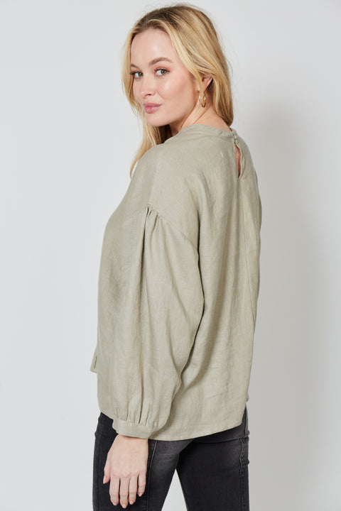 Wintour Pleat Blouse