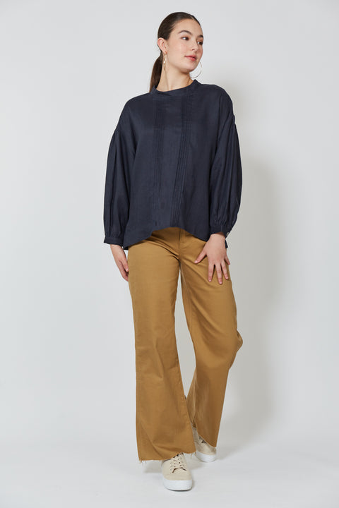 Wintour Pleat Blouse