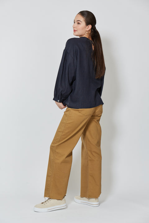 Wintour Pleat Blouse