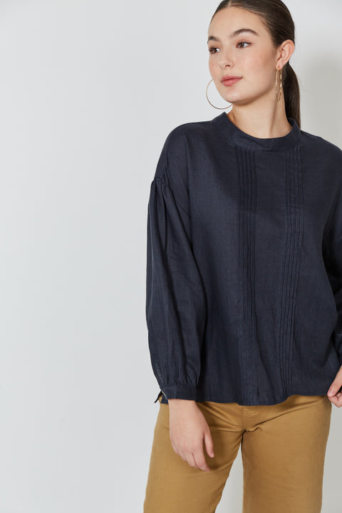 Wintour Pleat Blouse