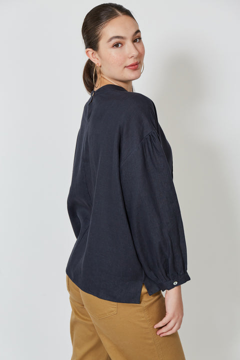Wintour Pleat Blouse