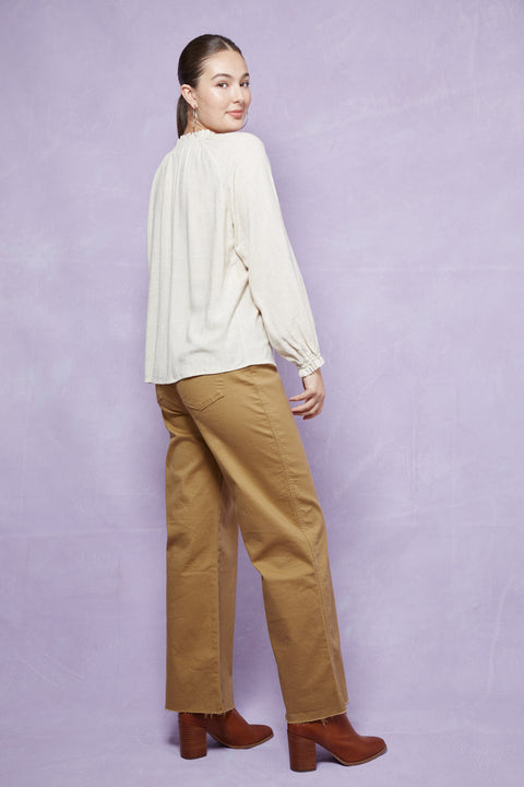Vera Pleat Blouse