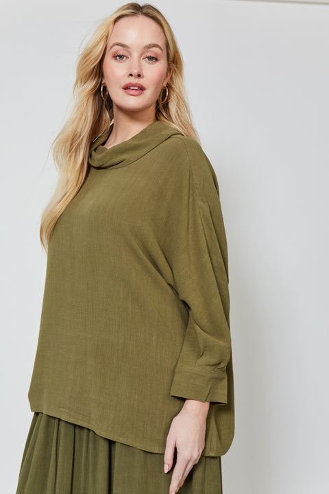Vera Roll Neck Top
