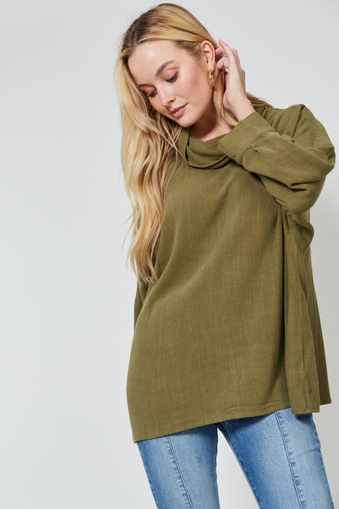 Vera Roll Neck Top