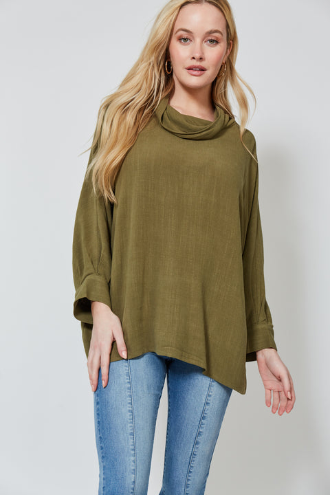 Vera Roll Neck Top