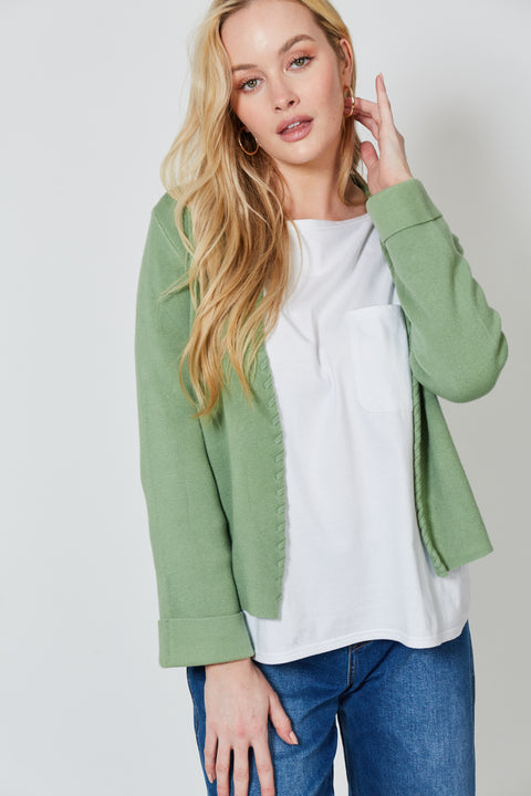 Ines Tie Cardigan