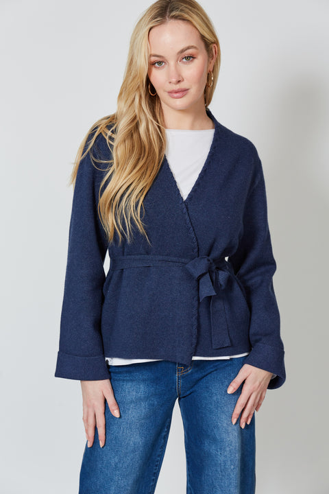 Ines Tie Cardigan