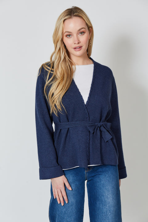 Ines Tie Cardigan