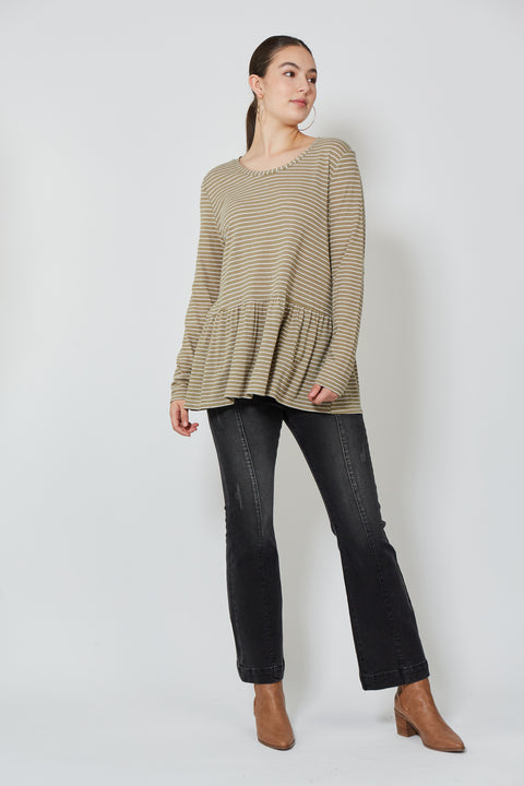 Malala Stripe Tshirt