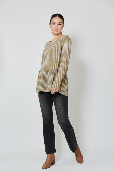 Malala Stripe Tshirt