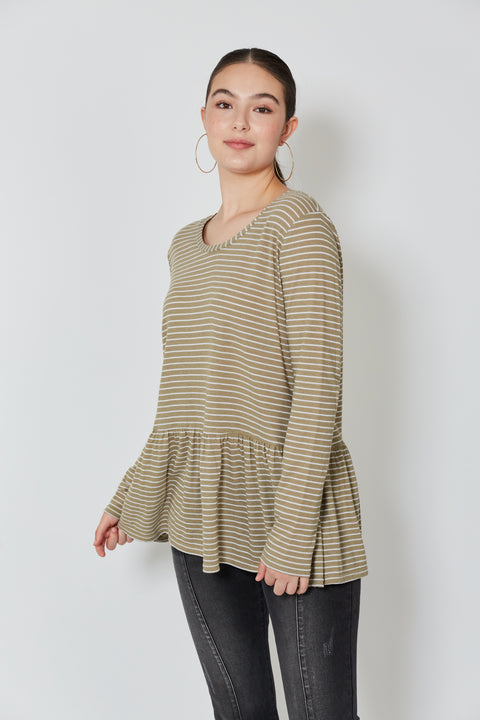 Malala Stripe Tshirt