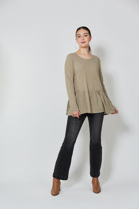 Malala Stripe Tshirt
