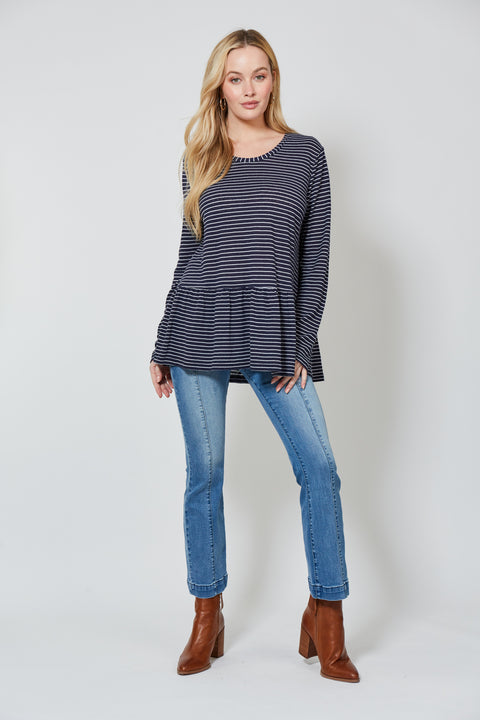 Malala Stripe Tshirt