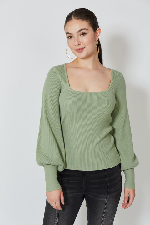 Twiggy Knit Top