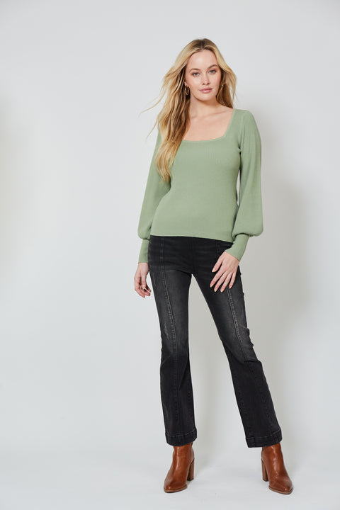 Twiggy Knit Top