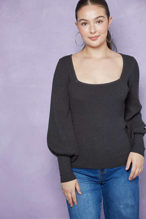 Twiggy Knit Top