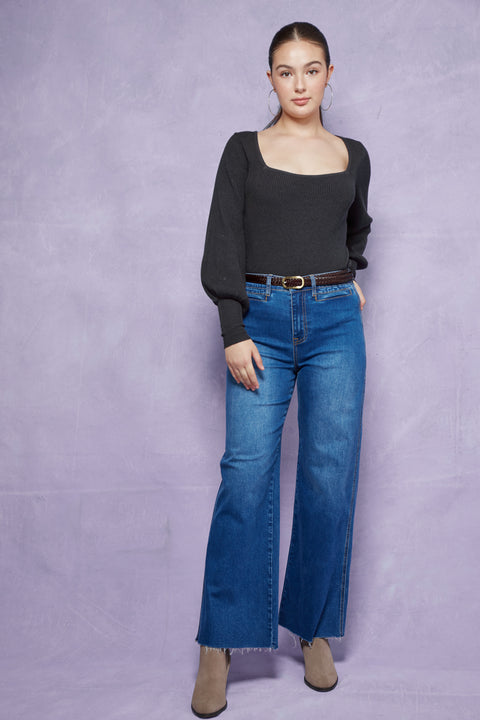 Twiggy Knit Top
