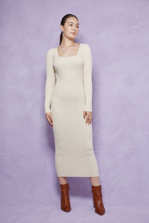 Twiggy Knit Dress