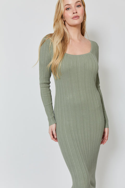 Twiggy Knit Dress