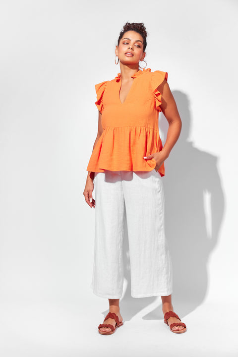 Java Frill Top