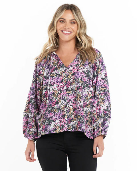 Betty Basics Fleur Blouse