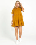 Lilah Tiered Cord Mini Dress