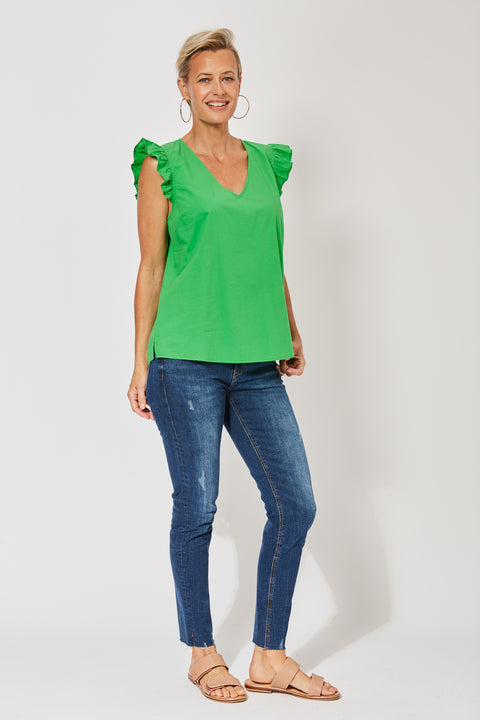 Sentosa Frill Top