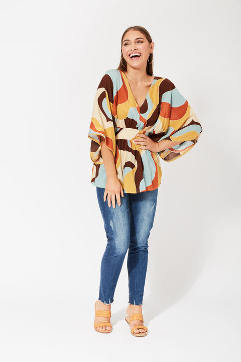 Saba Batwing Top