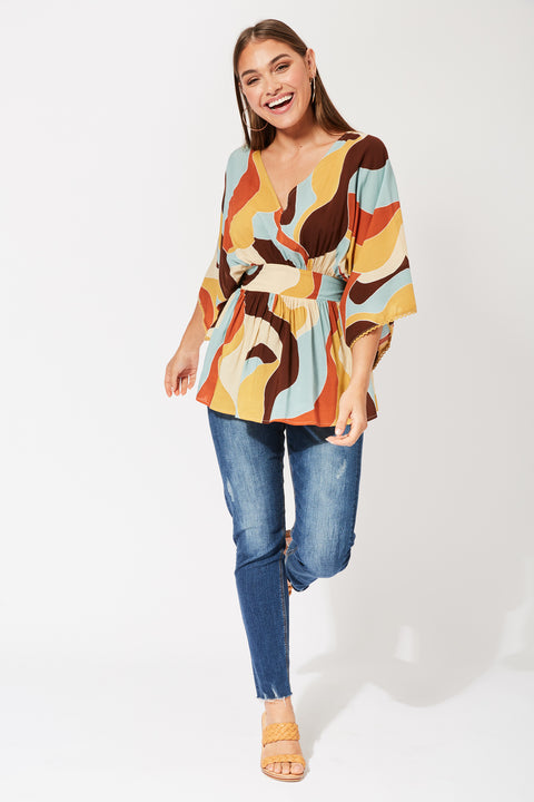 Saba Batwing Top