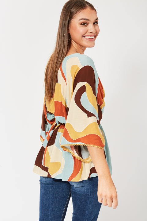 Saba Batwing Top