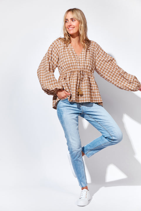 Oslo Tie Top