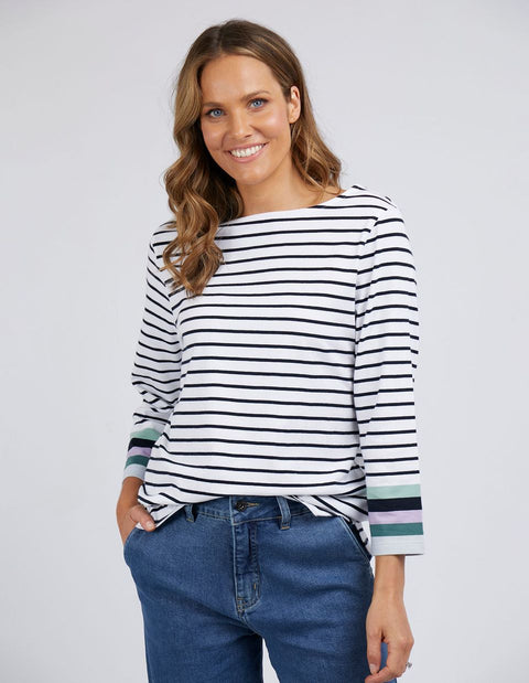Frame Stripe 3/4 Tee