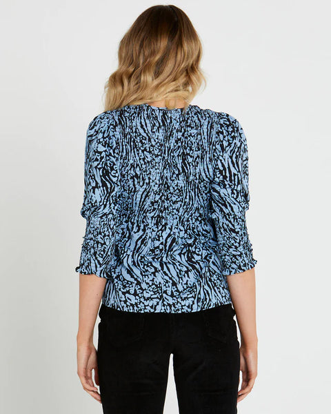 Luna Shirred Top