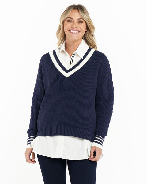 St Germaine V-Neck Jumper