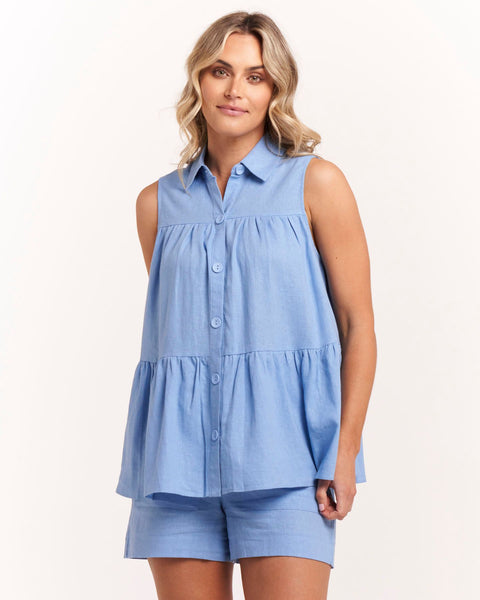 Prague Paneled Blouse