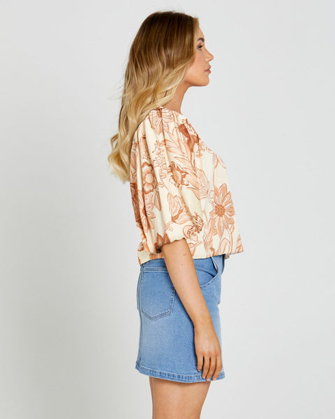 Emelia Balloon Sleeve Top